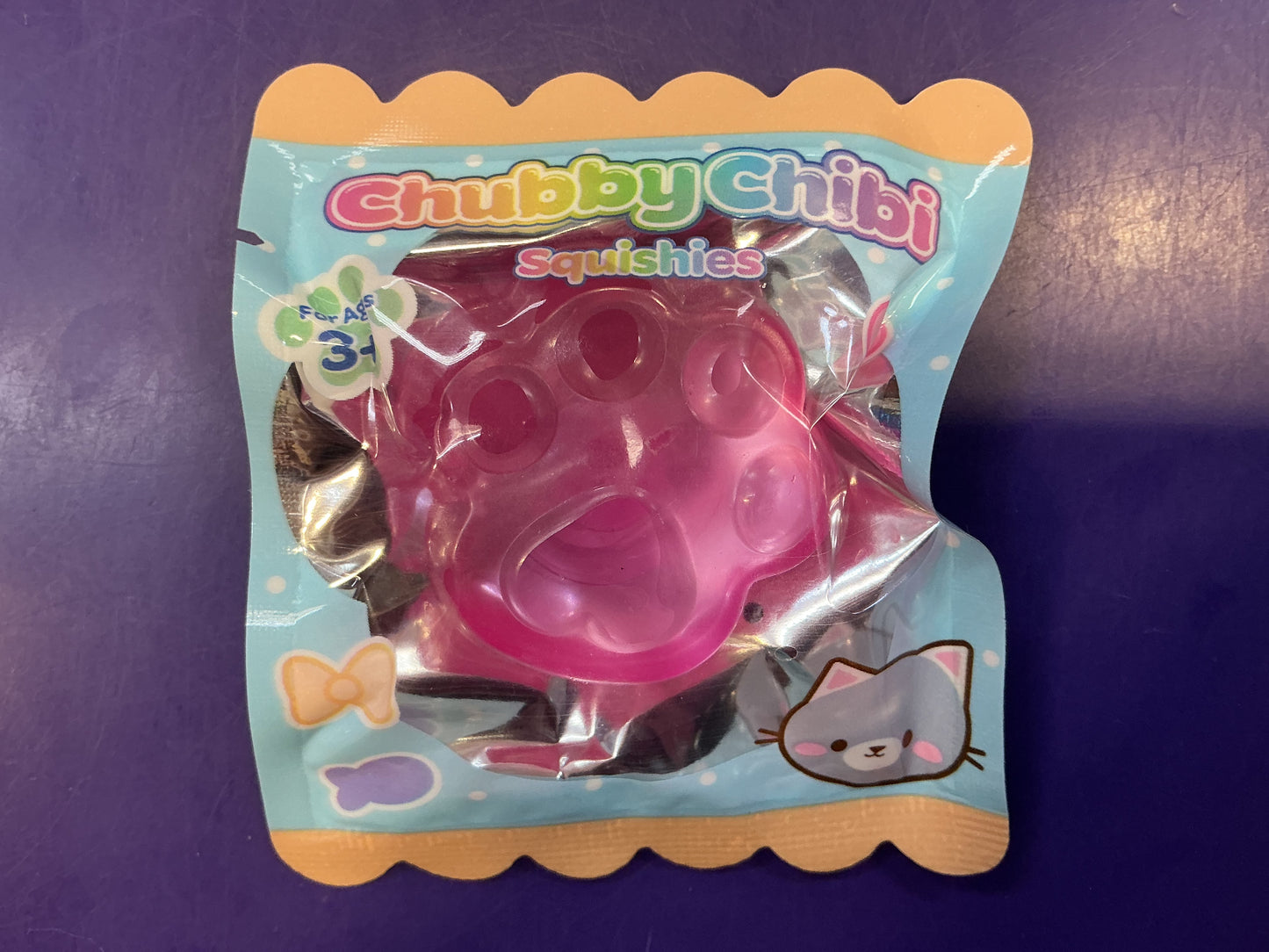 Kawaii Chubby Chibi Pearl Kitty Paw