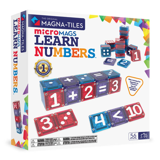 Magna-tiles Micro Mags Learn Numbers