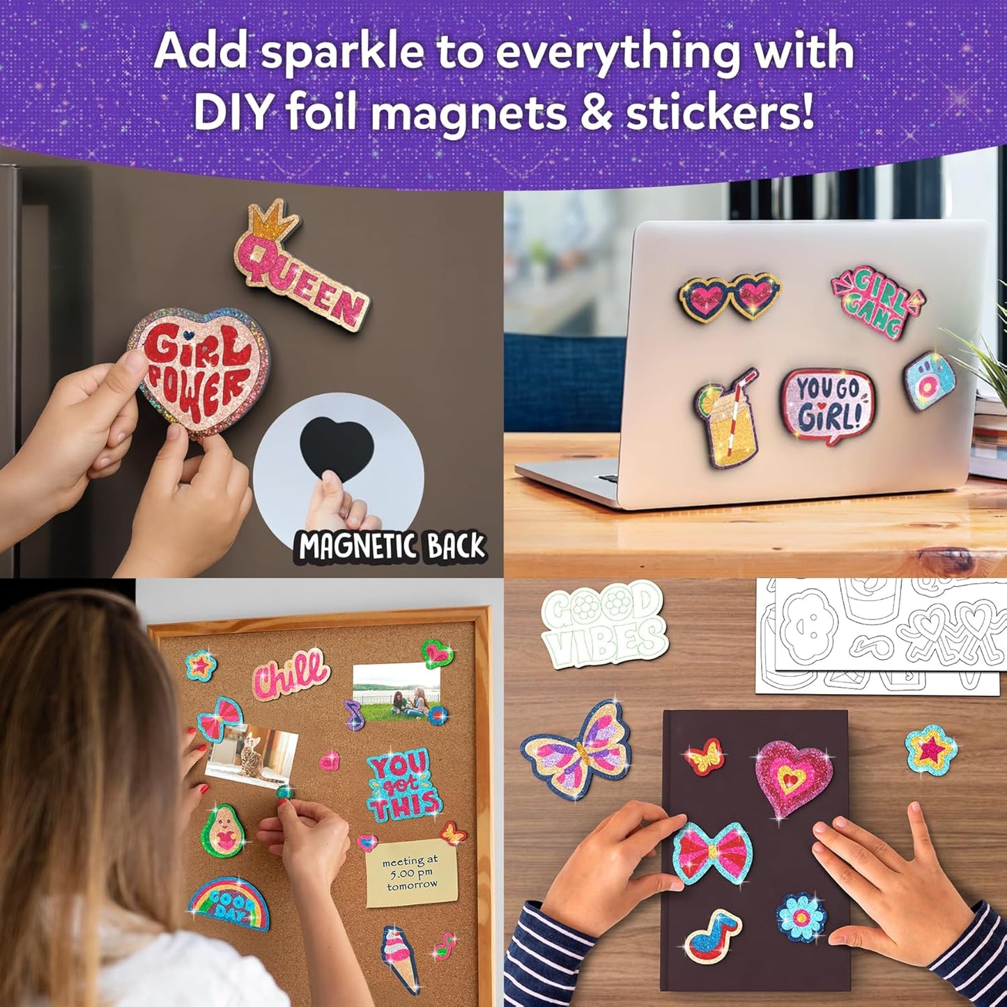 Peel and press Foil Fun