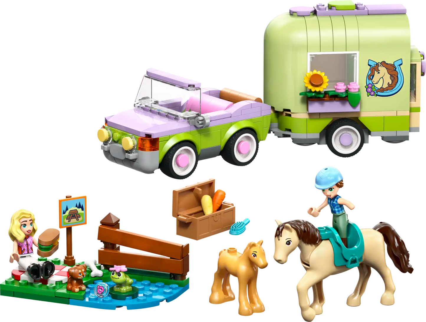 LEGO Horse and Baby Foal Trailer