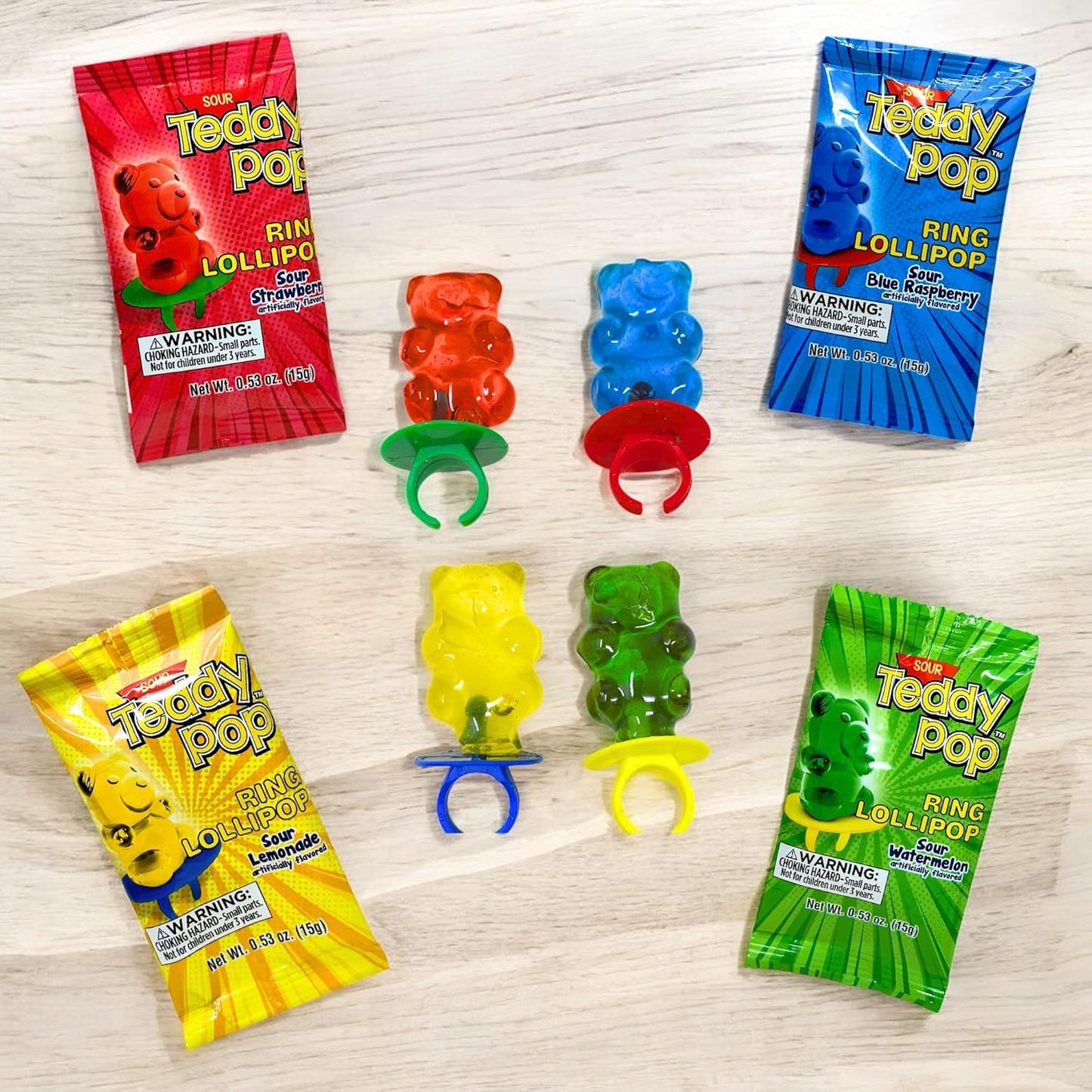 Sour Teddy Bear Pop