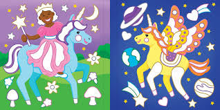 Color By Foil Unicorns