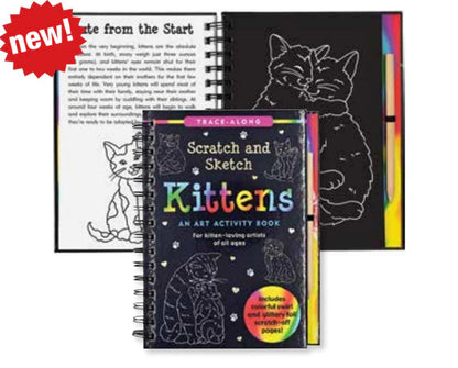 * Scratch & Sketch Kitten