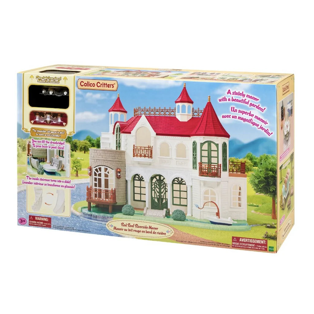 Calico Critters Red Roof Riverside Mansion