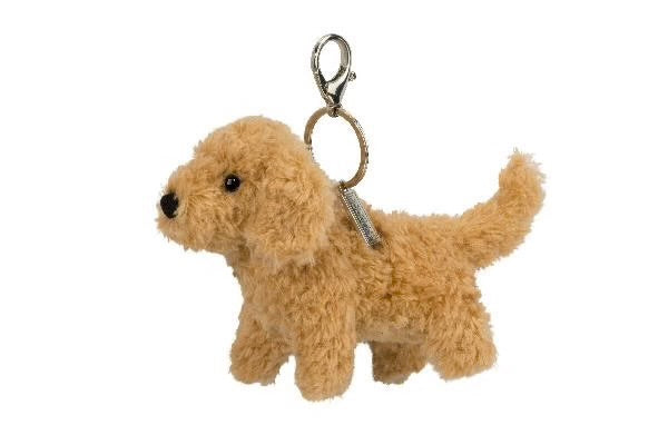Plush keychain bag charm Golden Retriever