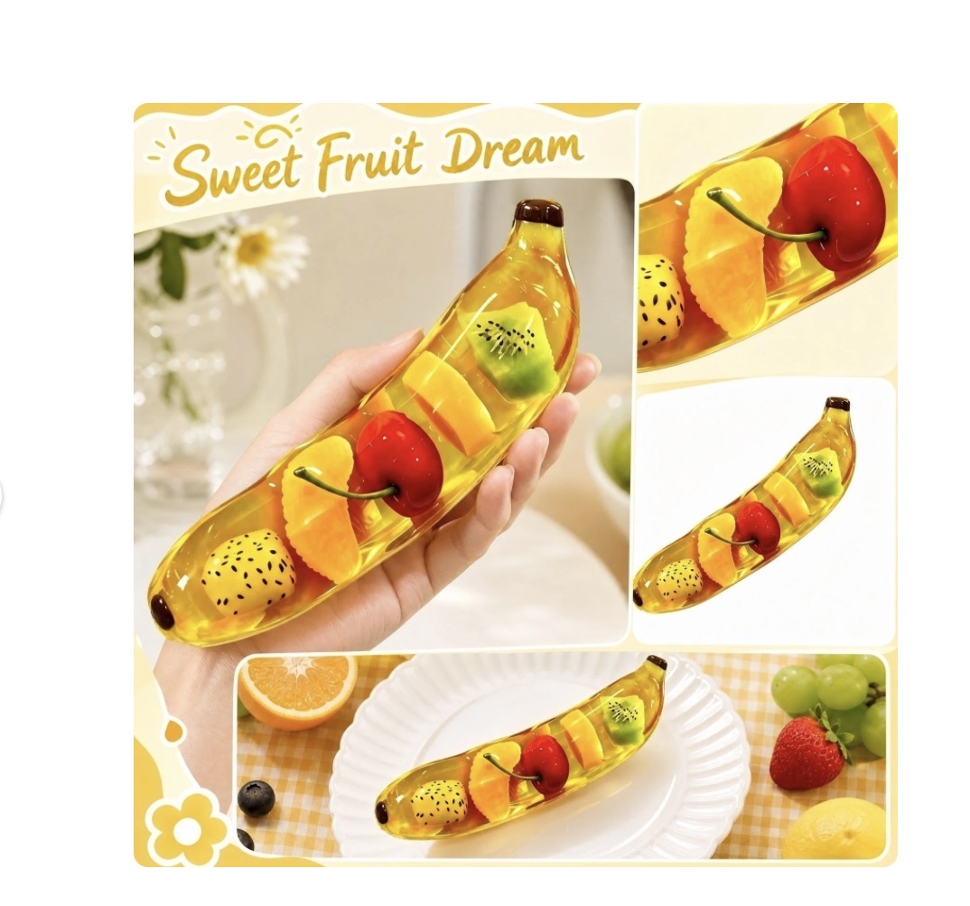 Pande Squeezy Sugar Banana fruit filled