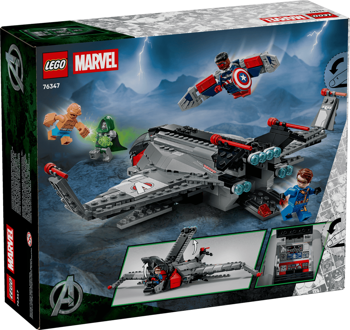 LEGO Avengers Doomsday Quinjet