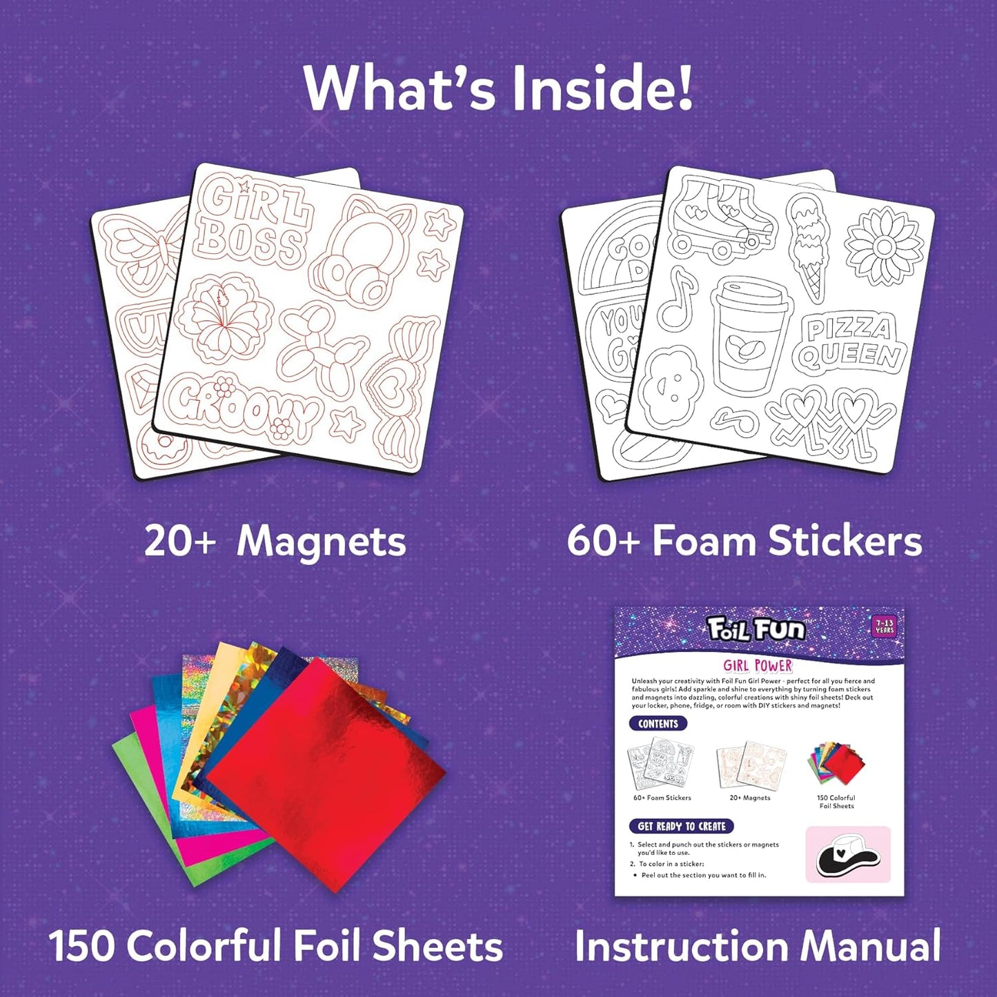 Peel and press Foil Fun