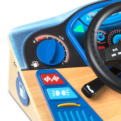 Vroom Zoom Wood Dashboard