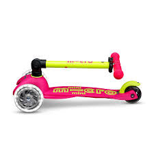 Mini Deluxe Foldable LED Neon Yellow Flamingo