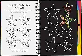 Scratch & Sketch Games N Puzzle Ocean World