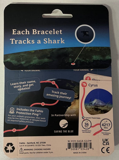 GLOW Fahlo Bracelet Shark Voyage Sage