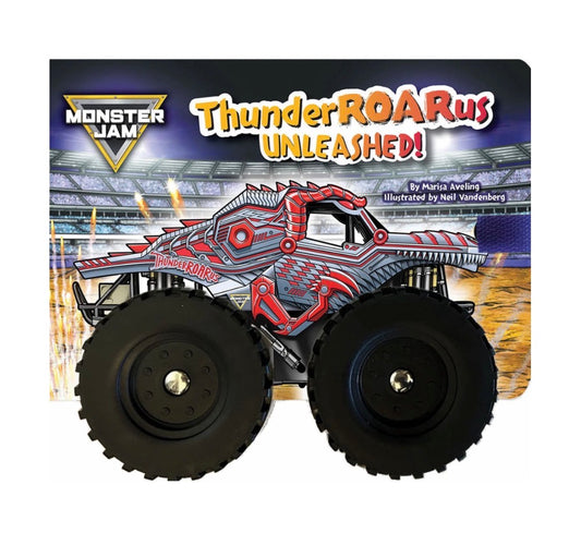ThunderROARus Unleashed Monster Jam Book with Wheels