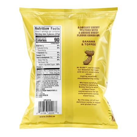 Bubs Banana Toffee Goody