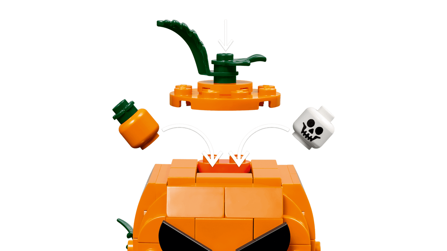 LEGO Jack O Lantern Pickup Truck