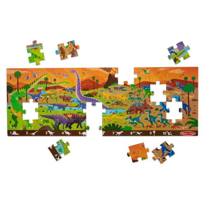 Floor Puzzle Search and Find Land of Dinosuars