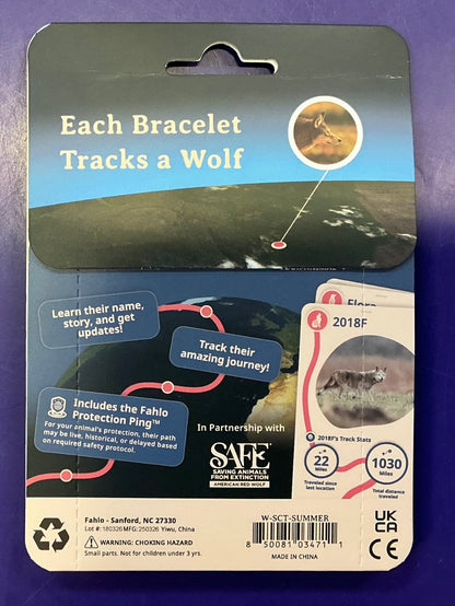 Fahlo Bracelet Wolf Scout Summer Stone