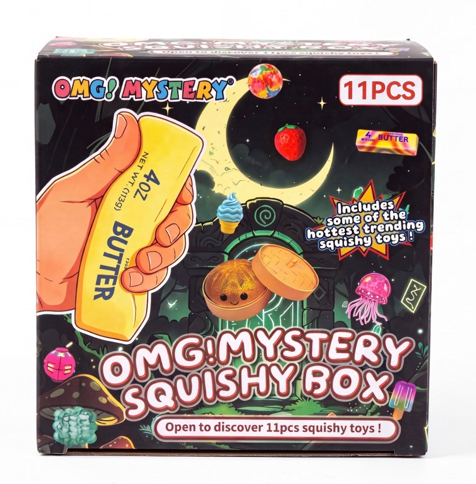 OMG Mystery Squishy Box 11 Toys