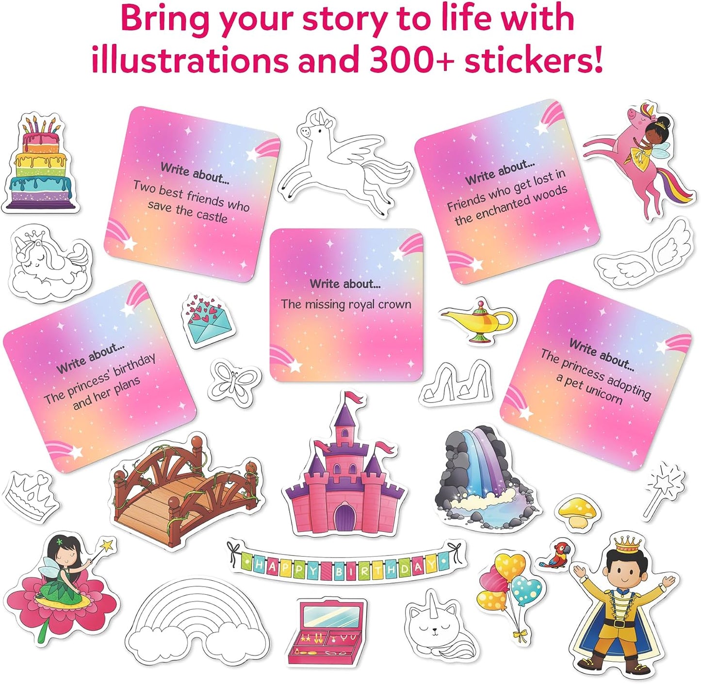 My Storybook Art Kit Unicorns and Princess