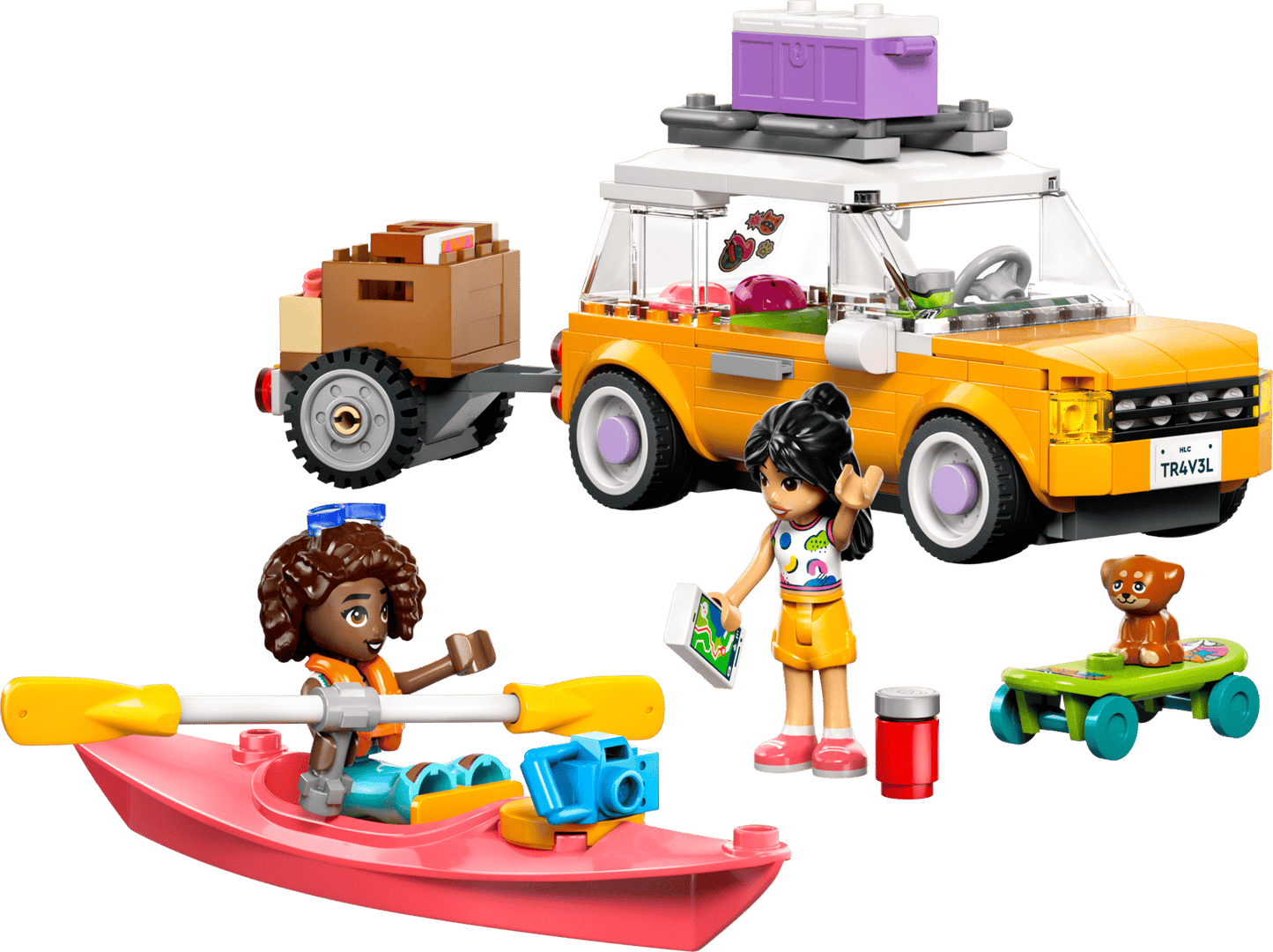 Lego Friendship Road Trip Travel Car