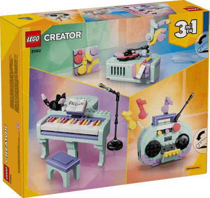 LEGO Music Decor Piano with Cat