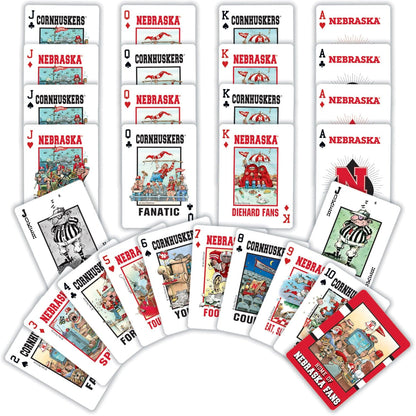 Nebraska Fan Deck Playing