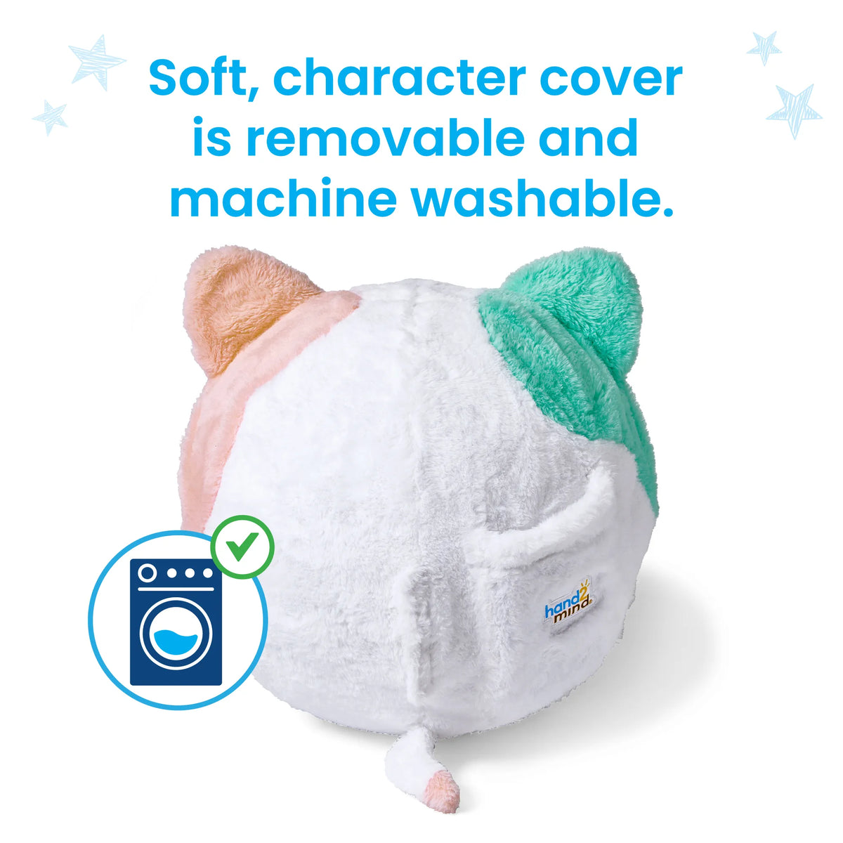 Bubble Plush Yoga Ball Buddy Cat