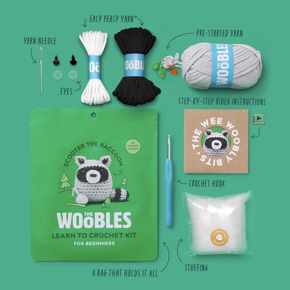 Woobles Scooter The Raccoon