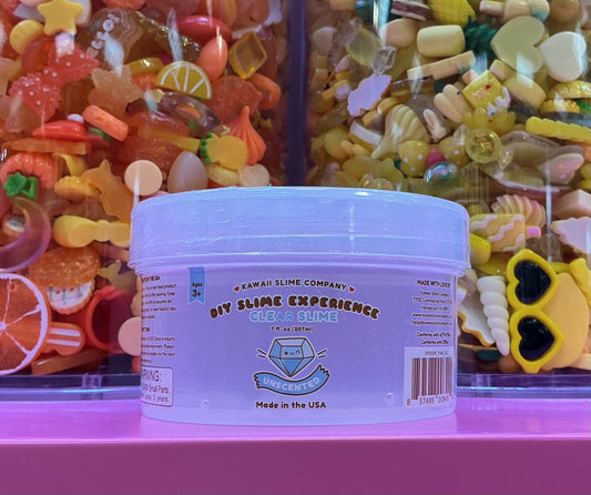Clear Unscented Diy Kawaii Slime