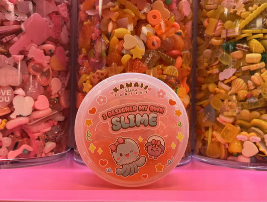 Peach Diy Kawaii Slime