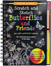 Scratch & Sketch Butterflies N Friends