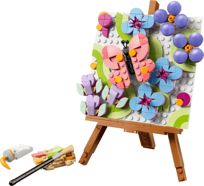 LEGO Floral Art Decor Painting