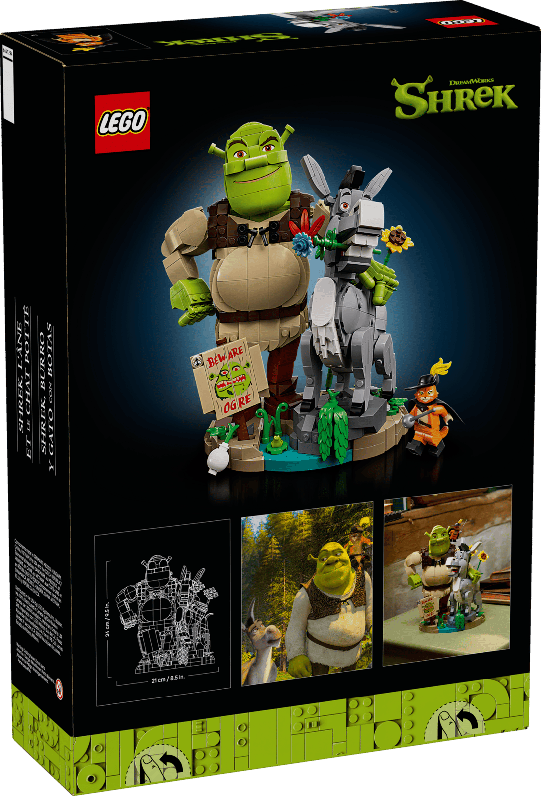 LEGO Shrek Donkey and Puss in Boots