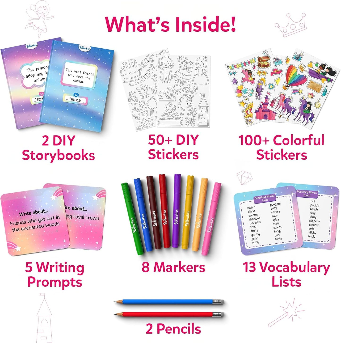 My Storybook Art Kit Unicorns and Princess