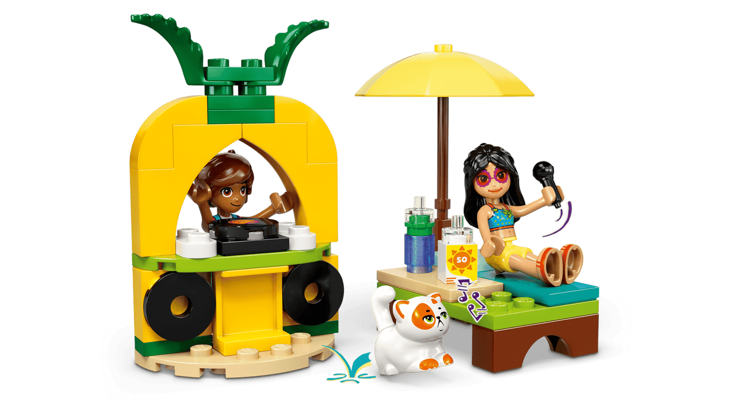 Lego Unicorn and Flamingo Pool Party