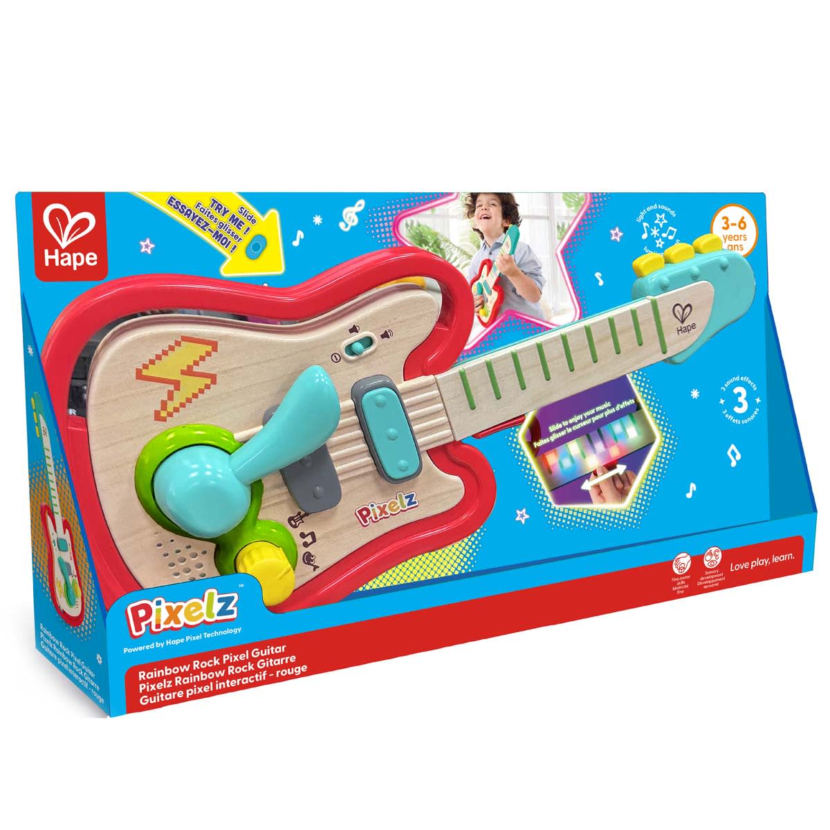 Rainbow Rock Guitar