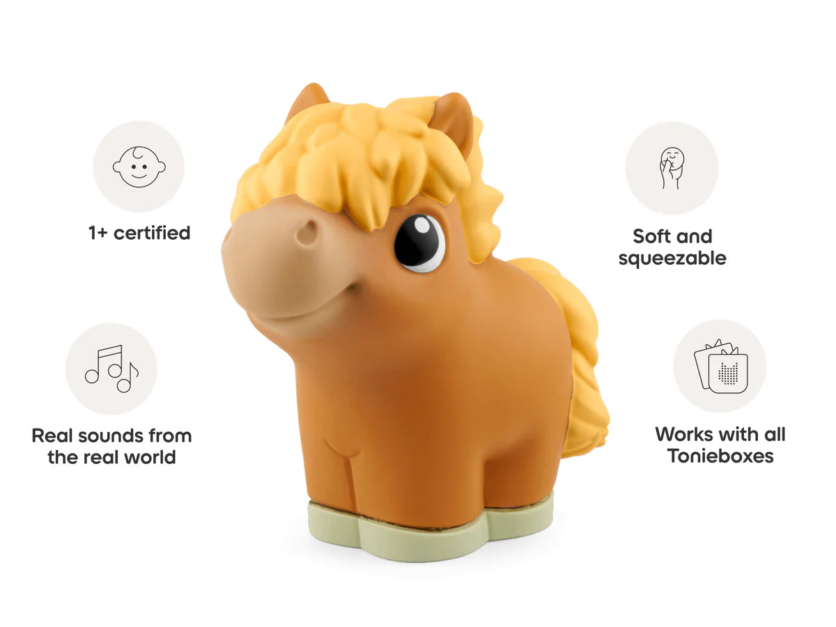 Soft Tonies Farm Set Cow Pig and Horse