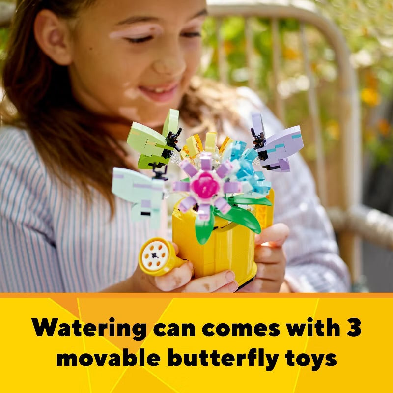 LEGO Flowers in Watering can