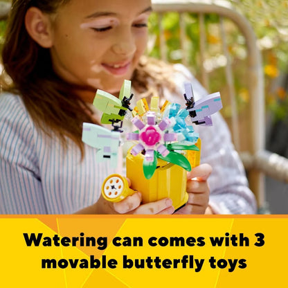 LEGO Flowers in Watering can