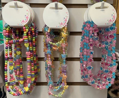 Stretch Necklace& bracelet set
