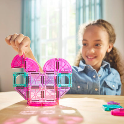 MAGNA-TILES MicroMAGS Travel Heart to Heart