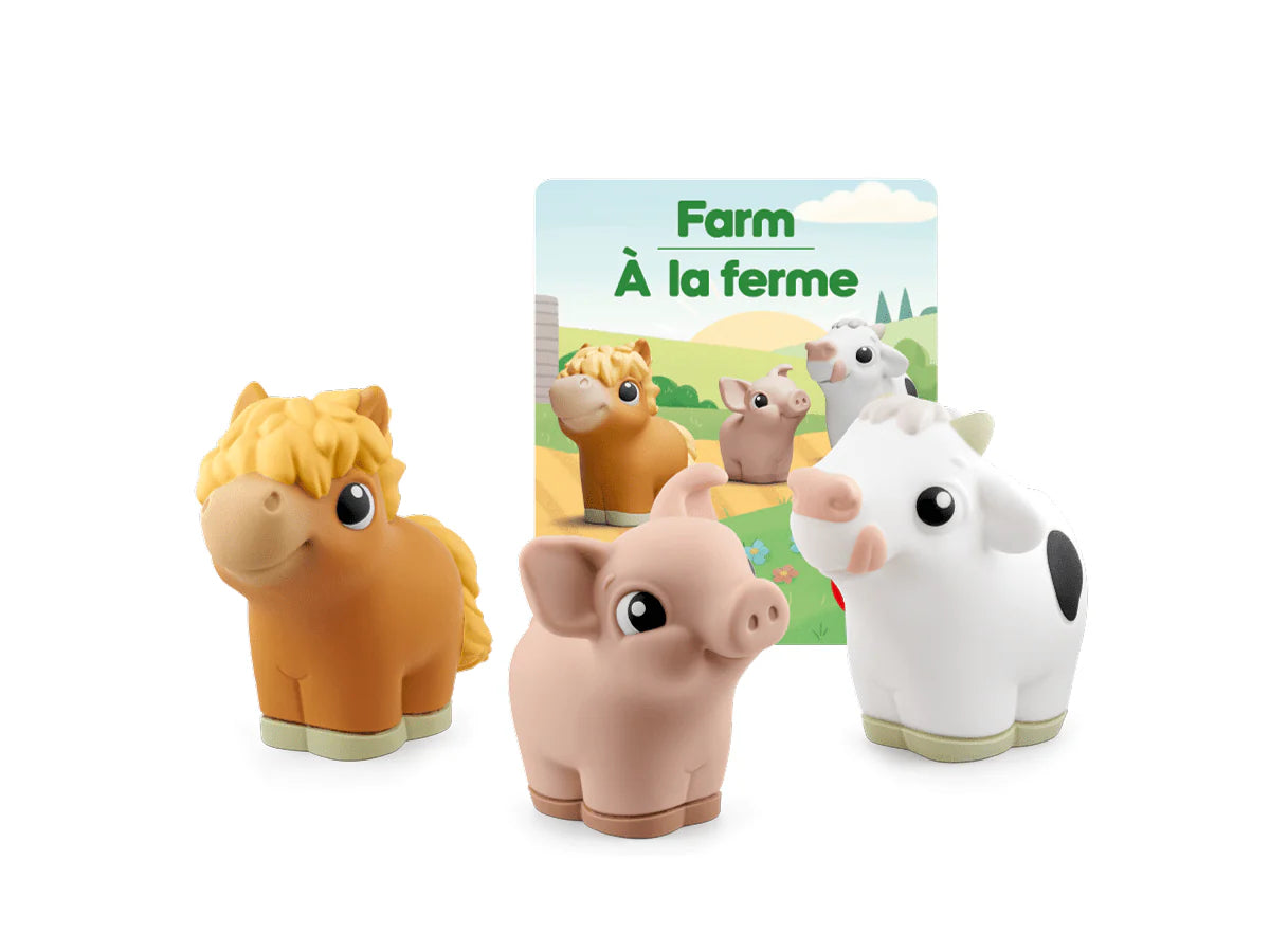 Soft Tonies Farm Set Cow Pig and Horse