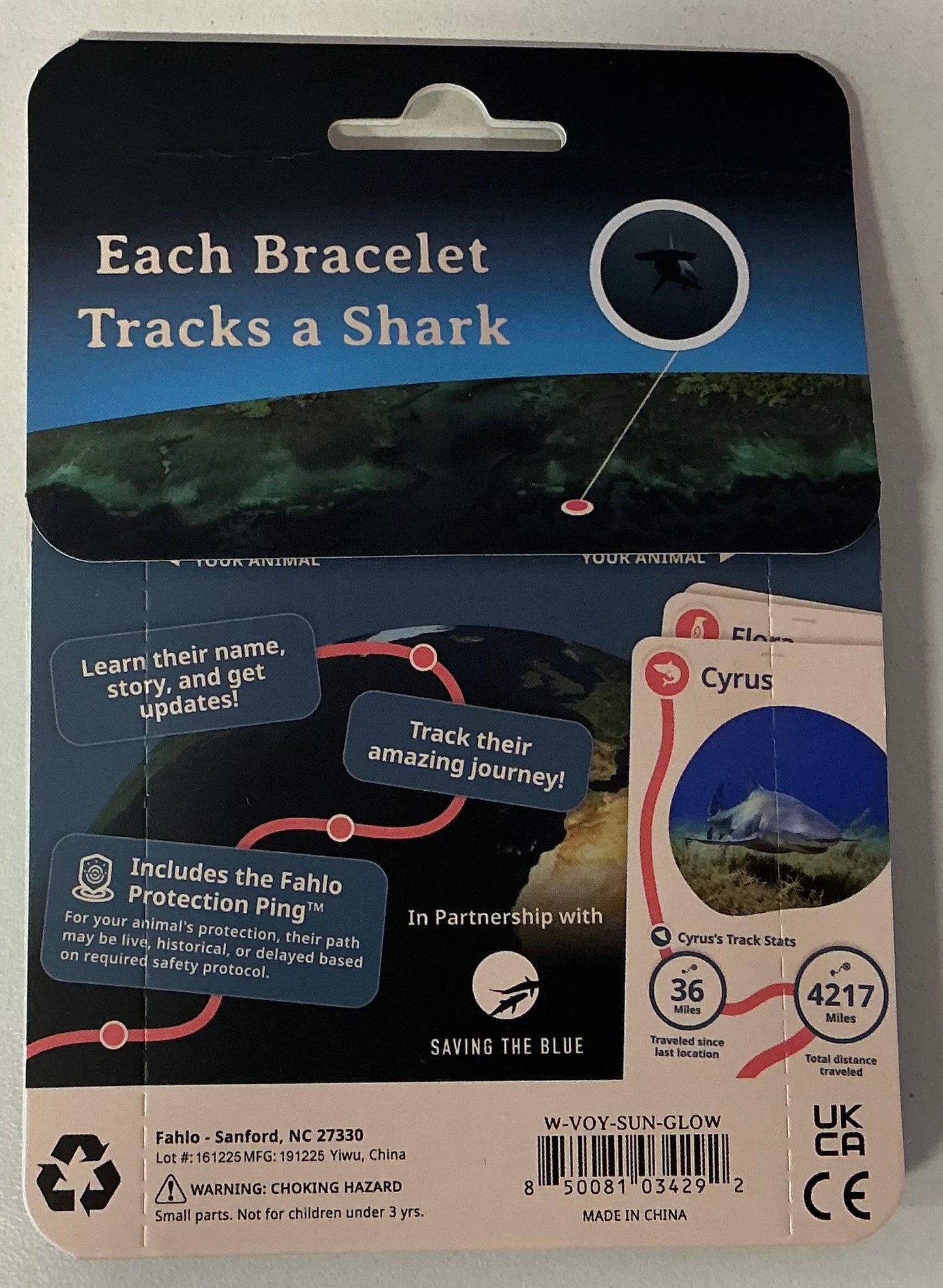 GLOW Fahlo Bracelet Shark Voyage Sunrise