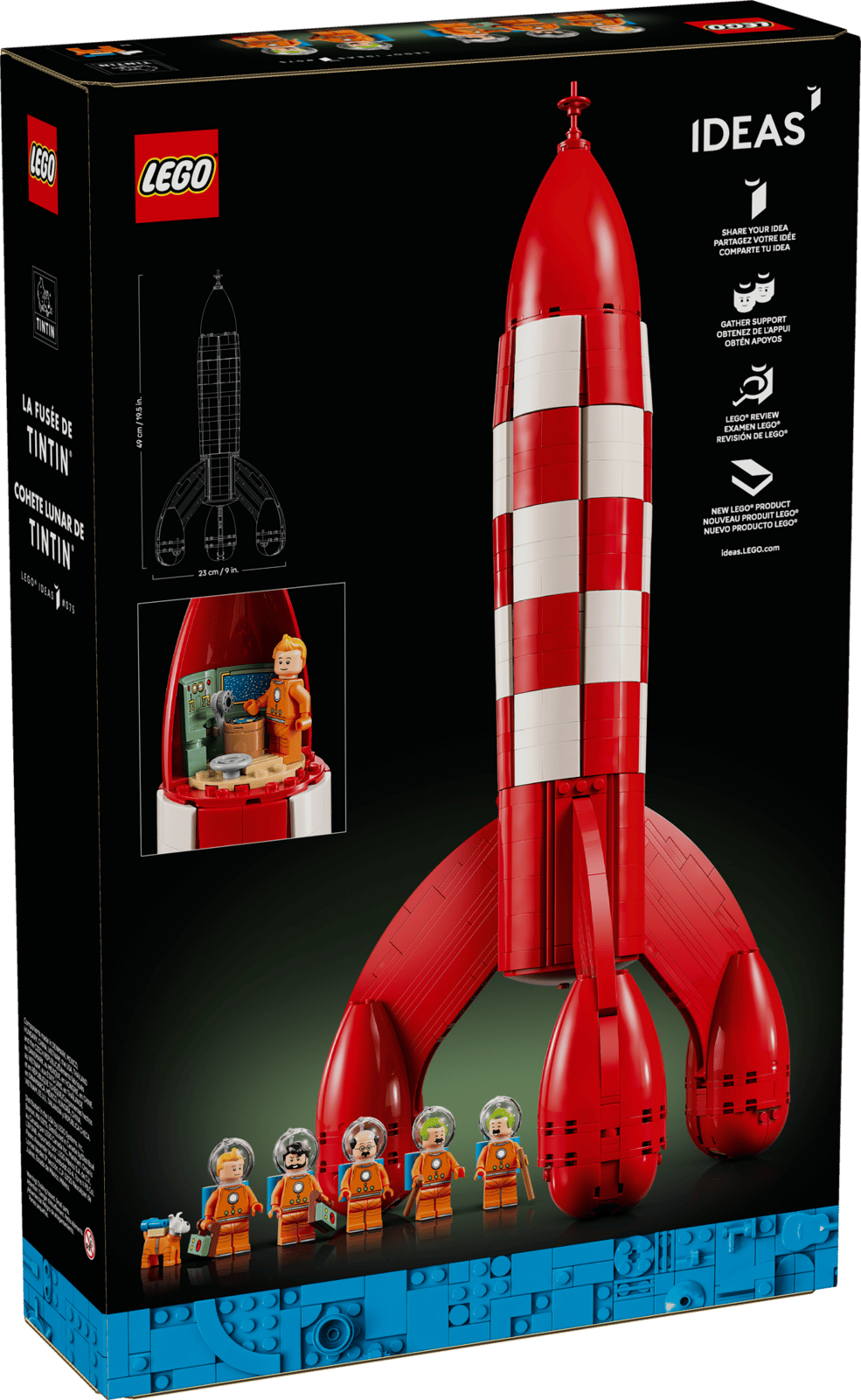 LEGO Tintin moon Rocket