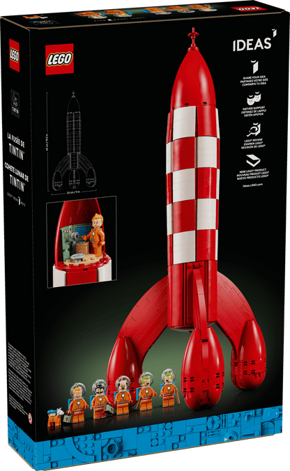LEGO Tintin moon Rocket