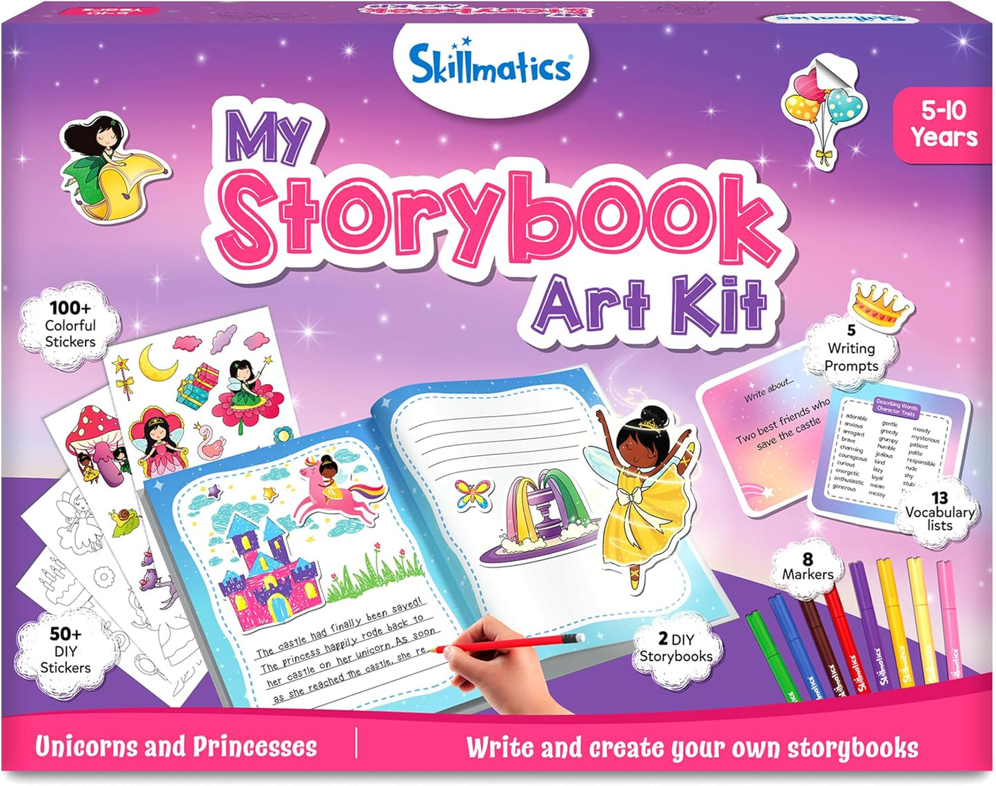 My Storybook Art Kit Unicorns and Princess