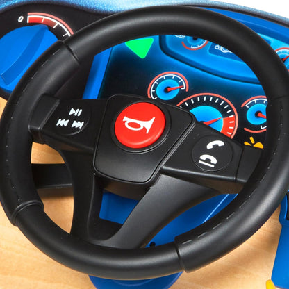 Vroom Zoom Wood Dashboard