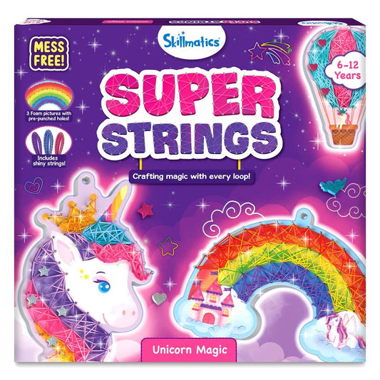 Super Strings Skillmatics Unicorn Rainbow
