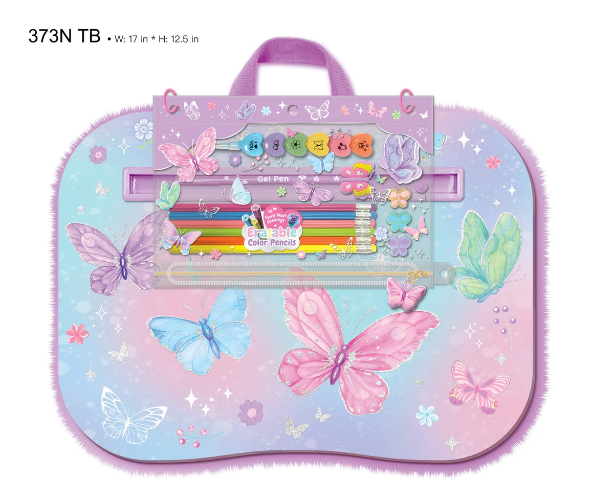 Comfy Lap Desk Tye Die Butterfly