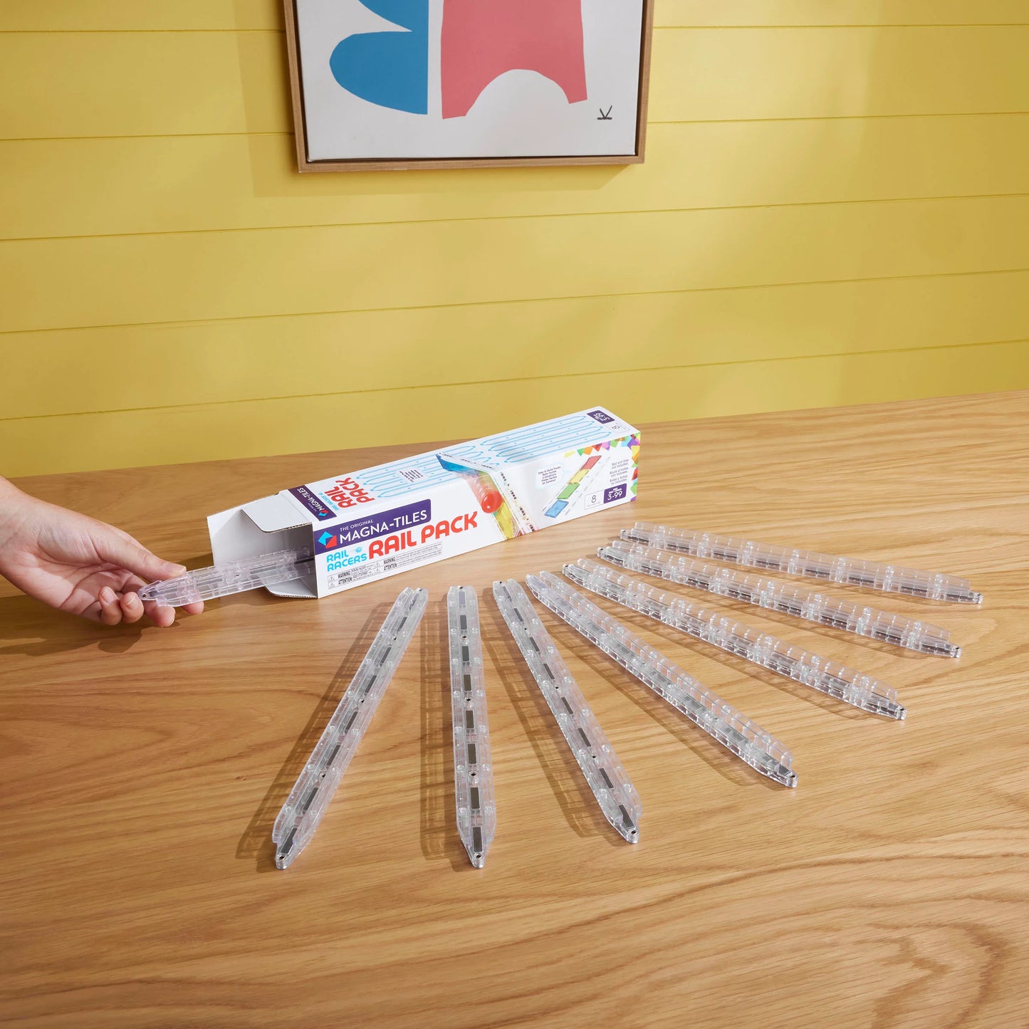 MAGNA-TILES Rail Racers Rail Pack